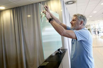 MCH-projektleder Anders Ladefoged Mortensen håber og tror, at der er tænkt på selv den mindste corona-detalje. Foto: Flemming Hansen