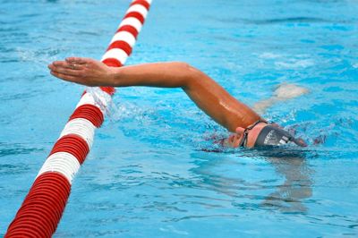 Team Triathlon Herning fylder 35 år. Det fejrer de med et stævne, hvor der blandt andet skal svømmes 350 meter. Foto: Flemming Hansen