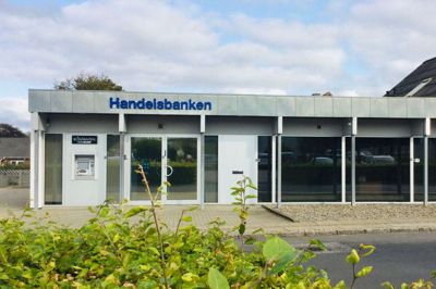 Handelsbanken nedlægger i alt 12 af sine 54 filialer rundt om i landet. En af dem er filialen i Videbæk. Foto: Jette Bentsen