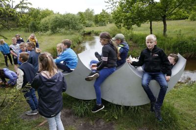 Folk har valfartet til Skovsnogen lige siden nedlukningen. foto: Flemming hansen