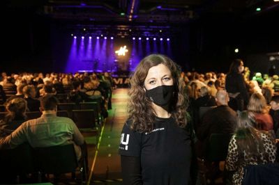 Rikke Andersen har fået helt nye muligheder i corona-land, efter at Fermaten har indtaget Terminalen. Foto: Tom Laursen