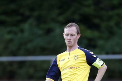 Jeppe Lynge Andersen og Vildbjerg SF led et stort nederlag i lørdagens kamp mod Søften. Foto: Flemming Hansen