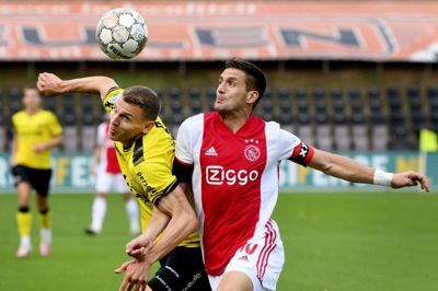 Dusan Tadic og Ajax vandt 13-0 over Venlo. Foto: Olaf Kraak/Ritzau Scanpix