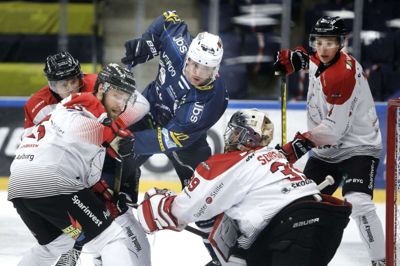 Blue Fox - Aalborg Pirates. Mathias Bau Hansen
