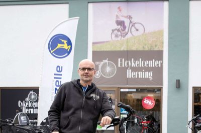 30-50 procent af cykelsalget drejer sig om el-cykler. Foto: Tom Laursen