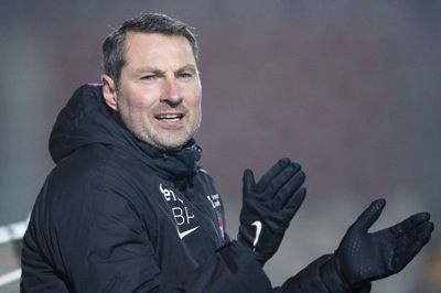 FCM-træner Brian Priske spillede selv to kampe imod Liverpool i sin aktive karriere. Han fik fuld spilletid i begge kampe, da han og Portsmouth mødte Liverpool i Premier League i sæsonen 2005-06. Foto: Claus Fisker/Ritzau Scanpix