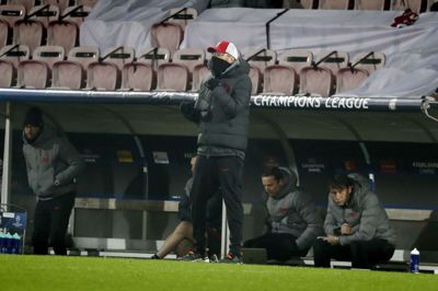 Liverpool-manager Jürgen Klopp på sidelinjen på MCH Arena. Foto: Flemming Hansen