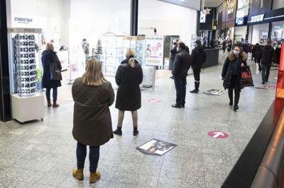 Udmeldingen onsdag aften skabte pludselig travlhed i herningCentret. Foto: Tom Laursen