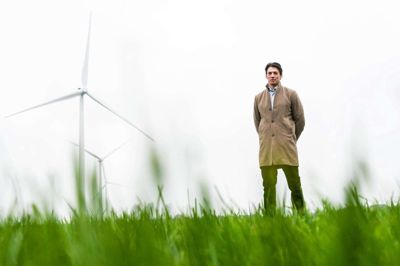 Peter Enevoldsen står bag flere forskningsprojekter om vindmøllebranchen, hvor han blandt andet har samarbejdet med Siemens i Brande. Foto: PR-foto