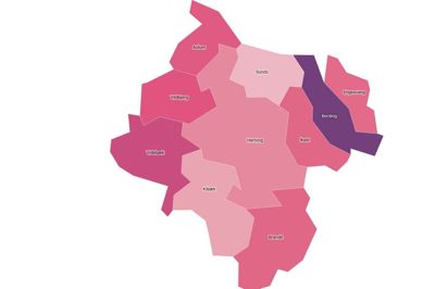 Områder som Bording og Videbæk har oplevet stor fremgang i salget af sexlegetøj ifølget al fra hjemmesiden Sinful.dk. Grafik: Stig Dahlgren Atzen
