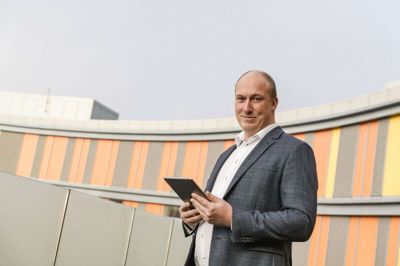 Jakob Lemming bliver chef for laboratoriet ved Innovest, der skal hjælpe lokale virksomheder ind i den nyeste digitale verden. Foto: søren palmelund