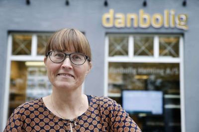 Anne Mogensen, der er medindehaver af Danbolig Herning, kan berette om en travl januar. Foto: Flemming Hansen