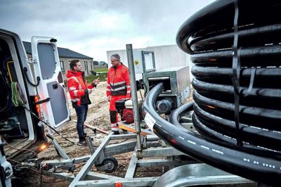 Verdo Varme Herning har fra årsskiftet sænket varmepriserne med yderligere seks procent. Det kan alle Hernings godt 33.000 varmeforbrugere glæde sig over - herunder ejerne af 318 nybyggede boliger, som blev tilsluttet varmenettet i 2020. Foto: PR-Foto