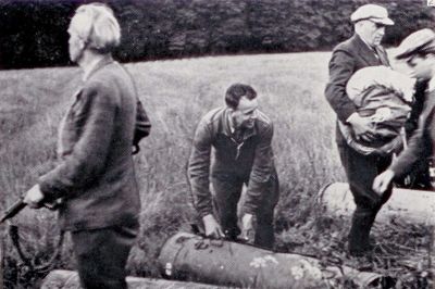Hvidsten havde deres gruppe af frihedskæmpere. En gruppe opererede også i Torsted vest for Spjald. De skal have deres mindesten. Foto: Purhus Lokalarkiv