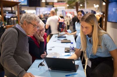 Årets Ferie for Alle-messe kommer til at foregå online for besøgende og de mere end 100 udstillere. Foto: Lars Møller/MCH