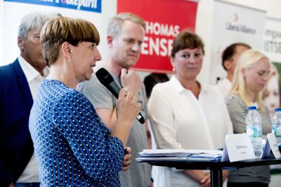 Gitte Willumsen (t.v.) fik 2722 personlige stemmer ved Folketingsvalget i 2019. Foto: Jakob Stigsen Andersen