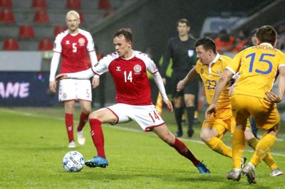 Mikkel Damsgaard var en nydelse af højeste kaliber mod de svage modstandere fra Moldova. Den elegante offensiv-spiller scorede to mål, leverede to assists og var med i flere andre gode angreb. Og han er bare 20 år. Foto: Tom Laursen