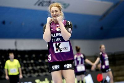 HIH’s Vilde Johansen er med på yderste OL-mandat, men hun håber naturligvis på spilletid for de norske guldfavoritter. Foto: Henrik Ole Jensen