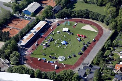 Atletikstadion danner atter udgangspunkt for Forårsløbet. Foto: Henrik Ole Jensen