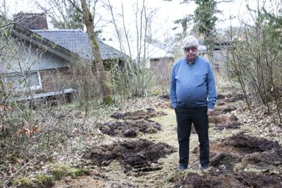 Huller i stien. Foto: Tom Laursen