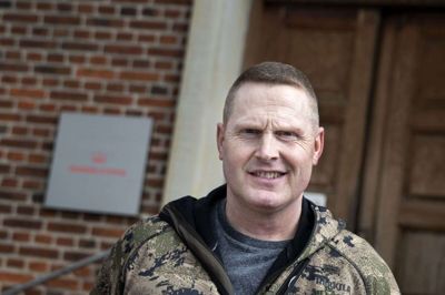 Benny Pedersen har i morgen 25-årsjubilæum som slagteriarbejder. Foto: Tom Laursen