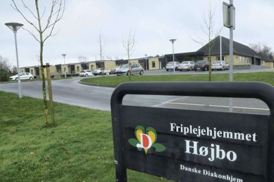 Der er lige nu otte ud af Fripejehjemmet Højbos 36 beboere, som er testet positive for coronavirus. Foto: Jesper Wind