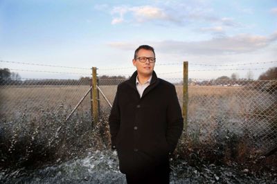 Det så længe ud til, at den vestdanske udgave af politiskolen ville komme til at ligge på en grund ved Svanekevej i Herning, men Lars Krarup kom ikke i mål med sin plan. Foto: Henrik Ole Jensen