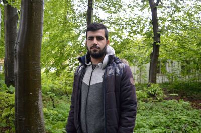 Som afvist asylansøger ser Shaab Zaheri det som en god ide, at de forskellige grupper af beboere på Kærshovedgård bliver adskilt. Foto: Laila Kempel