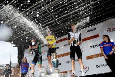 Sådan så det ud, da Andreas Stokbro fra Riwal Cycling Team vandt den seneste udgave af Grand Prix Herning i 2019. Sidste år blev løbet som bekendt aflyst som følge af coronapandemien. Foto: Henrik Ole Jensen