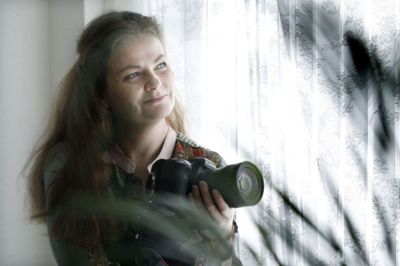 Jessie Budtz har Budtz Fotografi, som er rykket ind i Bredgade. Foto: Henrik Ole Jensen
