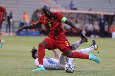 Angriberen Romelu Lukaku har været brandvarm hele sæsonen. Han scorede 24 mål i Serie A, hvor han blev italiensk mester sammen med Inter og Christian Eriksen. Han har scoret 60 mål i 93 landskampe. Foto: Ritzau Scanpix