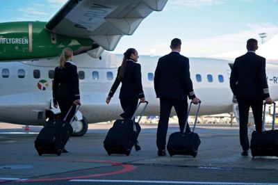 DAT-personalet skal atter på arbejde i Midtjyllands Lufthavn. Foto: PR-foto