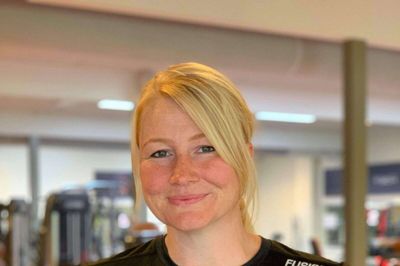 Morten Mathiassen trak sig tilbage som formand, og Maria Viese blev ny formand for Brande Fitness. Foto: Privatfoto