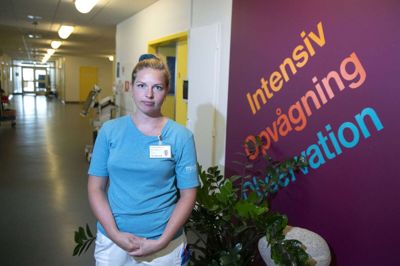 Malene Lei Andreasen fra Herning ved godt, at hospitalet gør alt, man kan for at trække ny arbejdskraft til. Det lykkes bare ikke. Hun tror personligt, at højere løn ville hente flere kolleger hjem fra blandt andet Norge. Foto: Tom Laursen