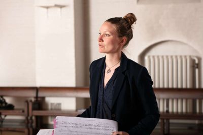 Operachef Freja Friberg Lyme kommer på besøg ved udvalgsmøde. Foto: PR-foto