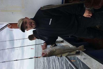 Kenneth Revsbæk Frandsen og de øvrige medlemmer af Hampen Fiskeriforening har først og fremmest dyrket havfiskeri. Foto: Privatfoto