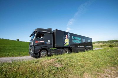 Kun to procent af de danske lastbilchauffører er kvinder, og det er alt for lidt, mener man i branchen. Foto: PR-foto