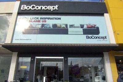 BoConcept har 295 butikker i 65 lande - her en butik i Spanien. Foto: PR-Foto