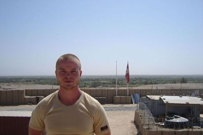 I aften fortæller Palle Würtz om sin tid som soldat i Afghanistan og ikke mindst om erfaringerne, siden han kom hjem, hvor PTSD bankede på i hans liv. Foto: Privatfoto
