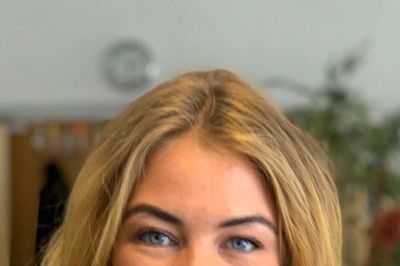 Catharina Lebowski fra Elderlearn fortæller på biblioteket om projektet. Foto: Pr-foto