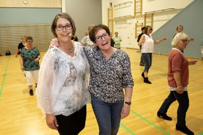 Berit Skovlod Kold og Anette Starup er instruktører i Moorliners, og de har fordoblet medlemstallet. Foto: Tom Laursen