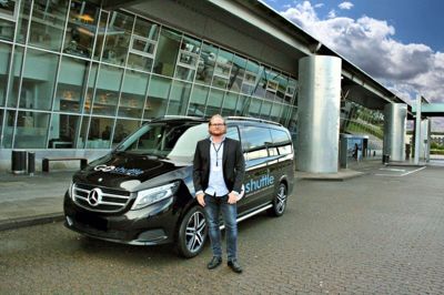 Chris Anton Østerby ved ikke helt, hvornår trafikken i hans limousiner når tilbage til topfart, men han mærker, at det går fremad. Foto: PR-foto