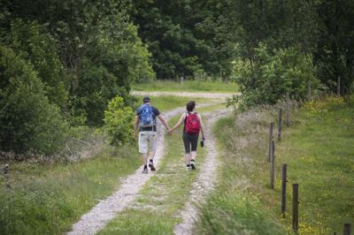 Der satses stort på, at Hærvejen skal udvikle sig til trækplaster for fremtidens aktive turister. Foto: Martin Ballund