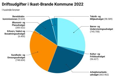 Sundheds-og Omsorgsudvalget har kommunens højeste driftsudgifter, og udvalgets arbejde berører mange tusinde mennesker. - Det er ikke nogen hemmelighed, at jeg altid har været glad for at være formand for det her udvalg, fordi jeg synes, det er et udvalg, hvor man virkelig flytter noget, og det, man laver, har en betydning, siger Frank Heidemann (S). Datawrapper-grafik: Camilla Abildgaard Norup og Thomas Vang Nielsen