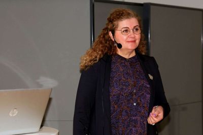 Det var en barsk krig og en barsk flugt, fortalte Mediha Omerovic Smajlovic, da hun gæstede Aulum Højskoleforening. Foto: Privatfoto