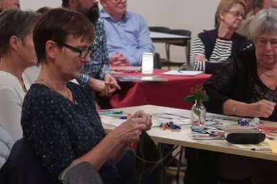 Vælgermødet var arrangeret af Aulum Borgerforening, og det var godt besøgt. Foto: Henrik Lind Jørgensen
