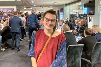 Emma Thorup Jacobsen var en af to kandidater, som stillede op for Socialistisk Folkeparti i Ikast-Brande Kommune. Foto: Mathilde Bach Callesen