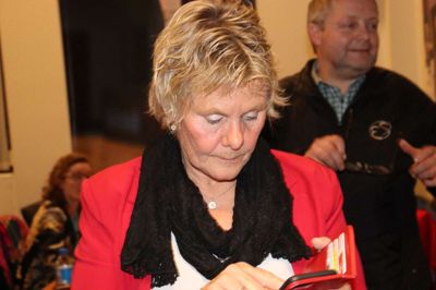 Kirsten Hoffmann var skuffet, da hun sent tirsdag forlod IBF Arena. Foto: Privatfoto