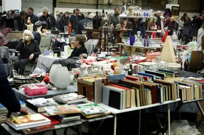 Loppe- og stumpemarked fylder 23.000 kvadratmeter i MCH Messecenter Herning. Foto: Henrik Ole Jensen
