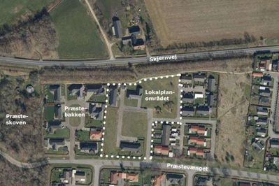 På illustrationen her kan man se, hvilket område, det drejer sig om. Illustration: Herning Kommune